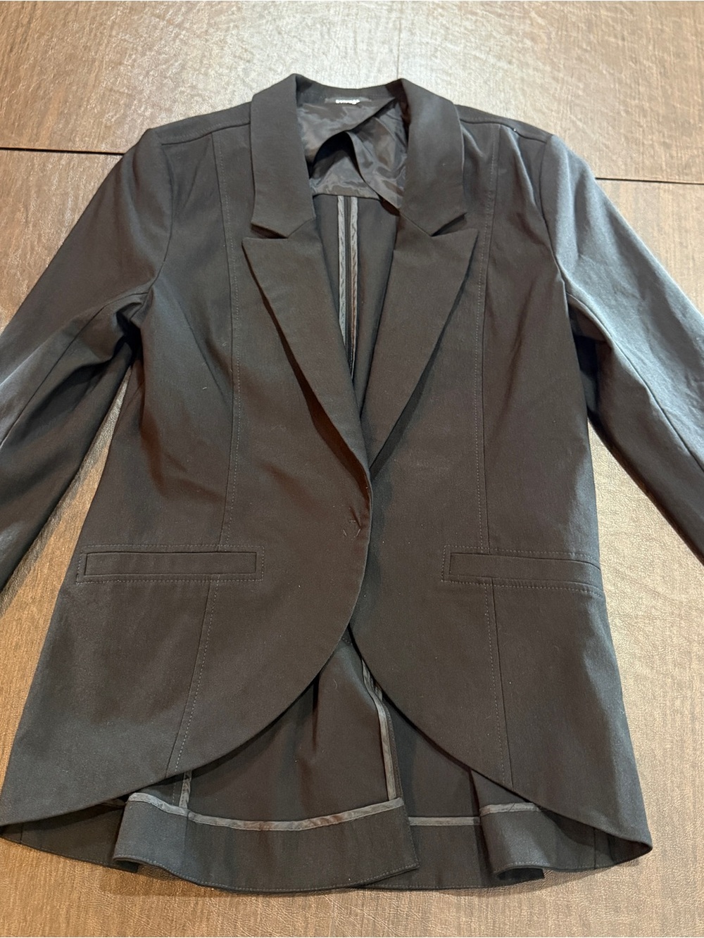 Express Women's Black Blazer Sz L